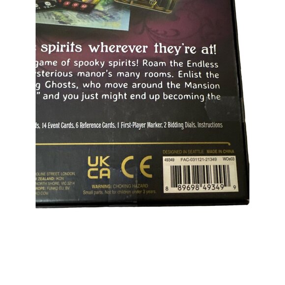 Disney Haunted Mansion Call Of The Spirits Board Game With Hitchhiking Ghosts Mi - Picture 4 of 7